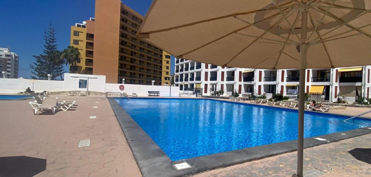 شقة Beach And Pool In Playa De Las Americas المظهر الخارجي الصورة