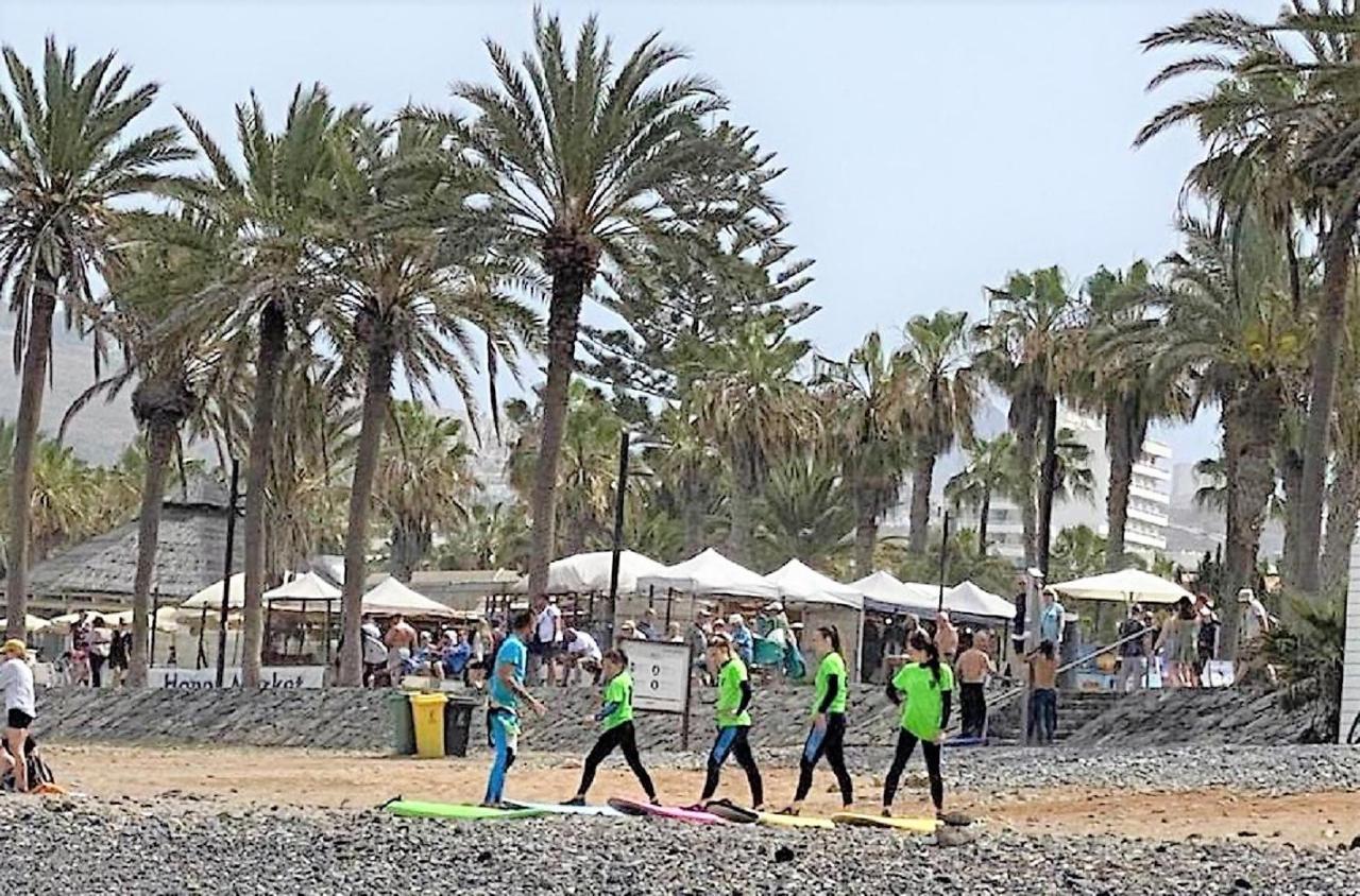 شقة Beach And Pool In Playa De Las Americas المظهر الخارجي الصورة